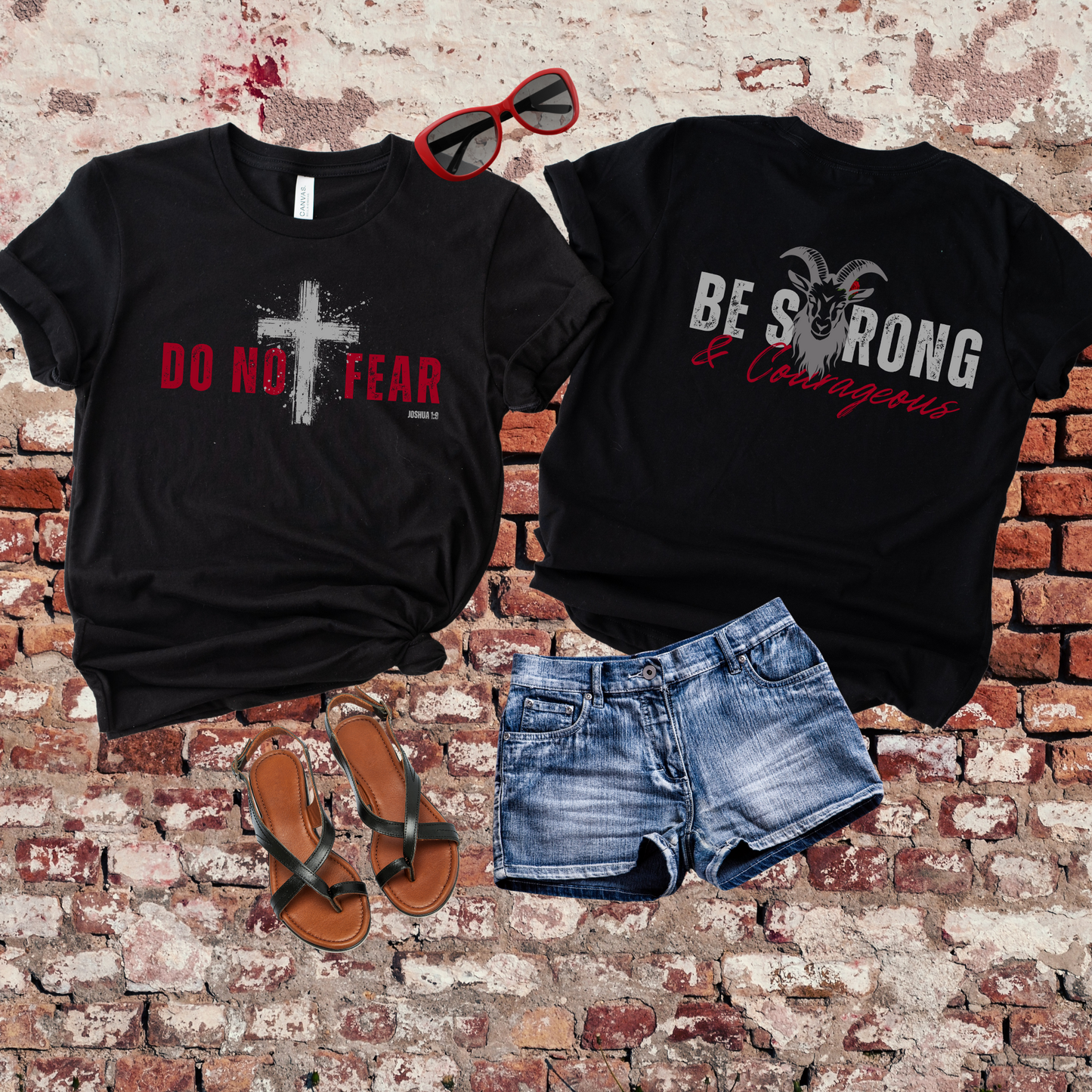 Do Not Fear (Red) - Short Sleeve - Religious