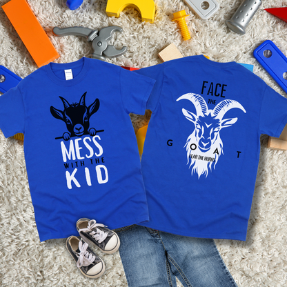 Mess With The Kid Toddler Short Sleeve T-Shirt