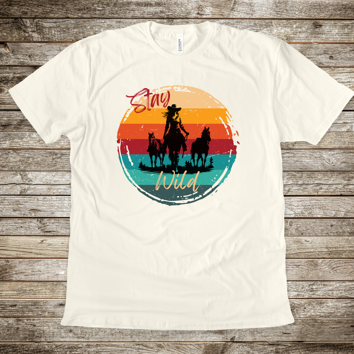 Stay Wild Sunset Short Sleeve T-Shirt