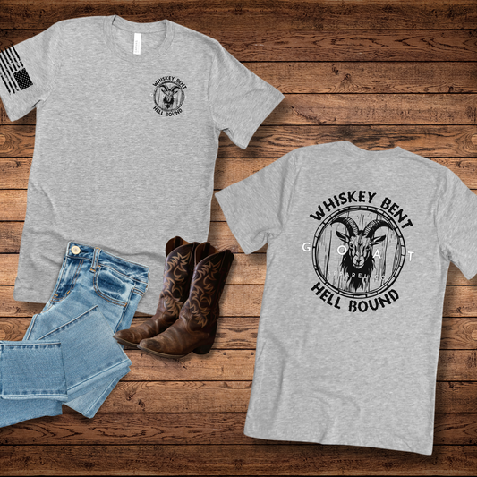 Whiskey Bent Hell Bound Short Sleeve T-Shirt