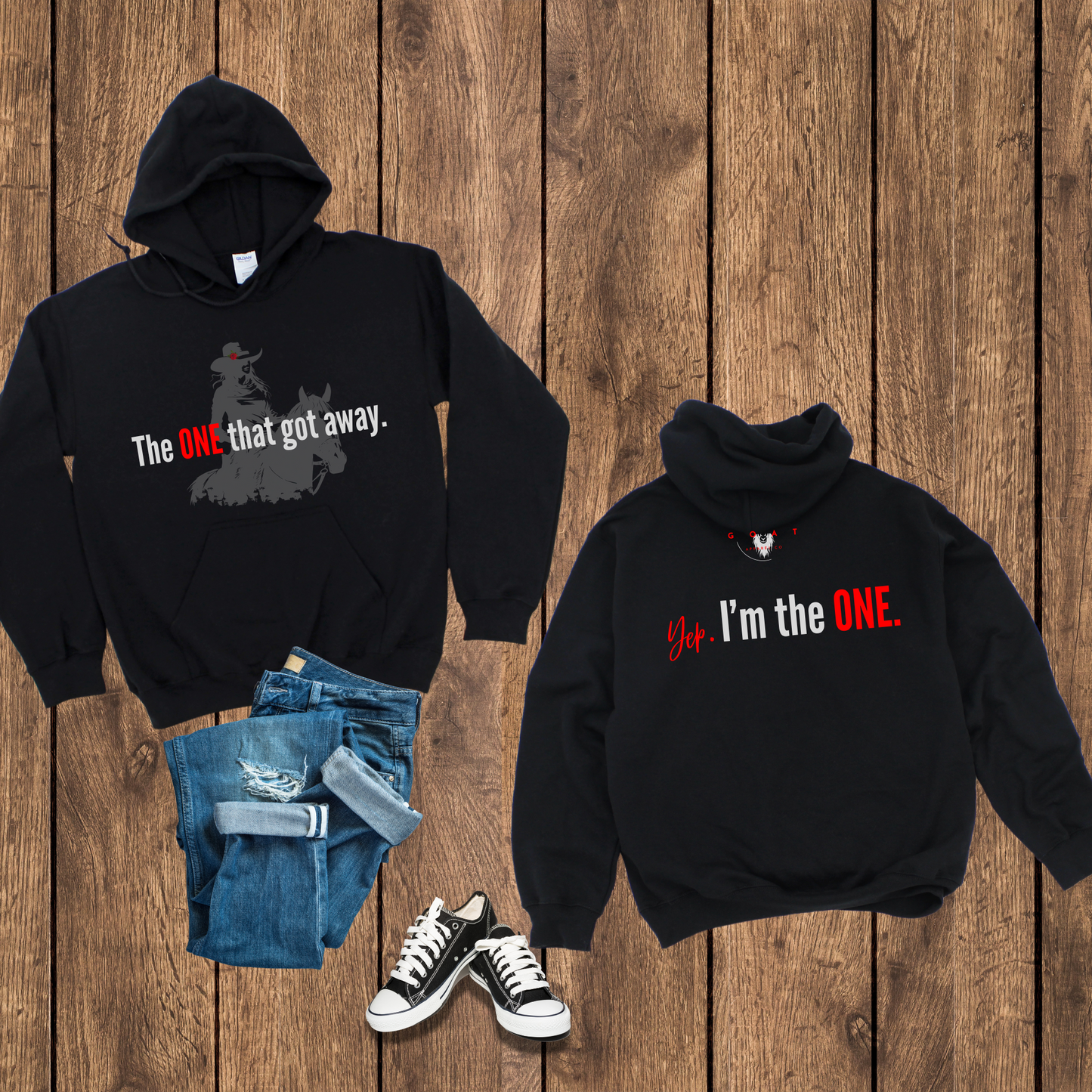 Yep. I'm the ONE.  The ONE that got away. Hoodie